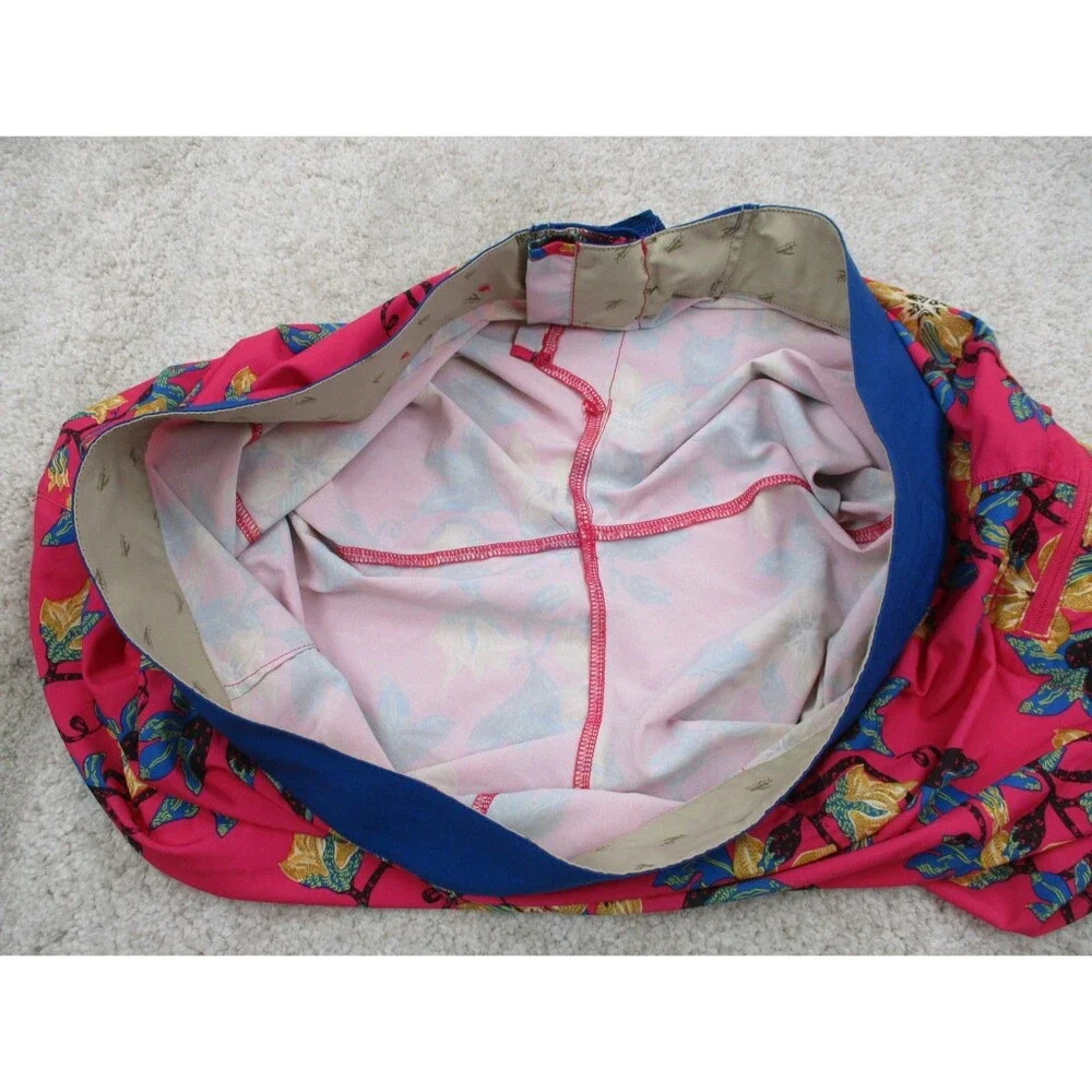 Patagonia Swim Trunks Mens 38 Pink Blue Floral Stretch Planing Board Shorts 19